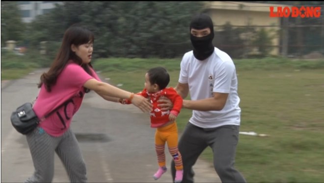 Illustrative photo of a student fabricating information about being kidnapped. Source: Huyen Tran