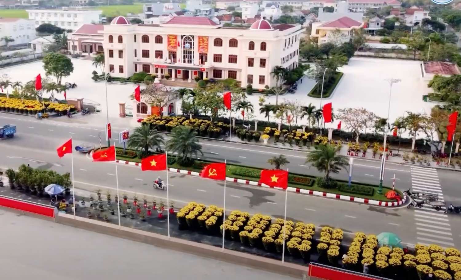 A corner of Dong Hoa town, Phu Yen province. Photo: Donghoa.phuyen.gov.vn