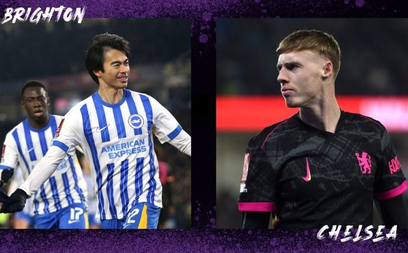 Mitoma and Palmer are two notable players in the Brighton vs Chelsea match. Photo: Opta