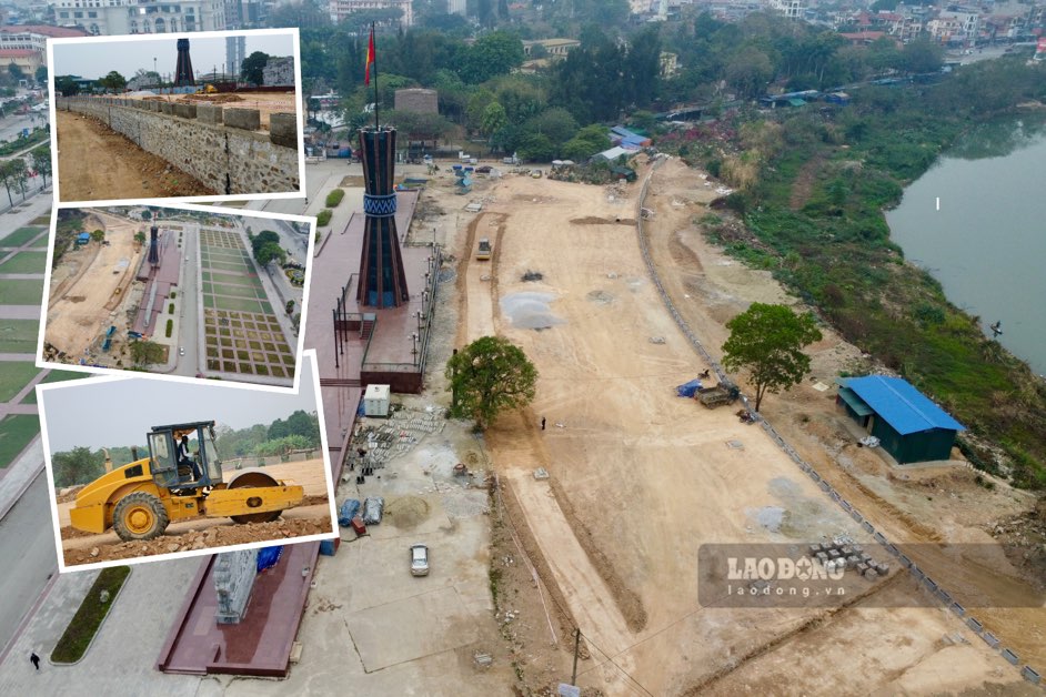 The hundred-billion-dong project has a panoramic view of the center of Thai Nguyen City. Photo: Nguyen Hoan.