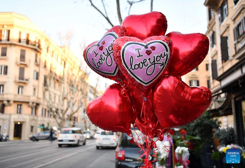 This Valentine, take some time to nurture important connections in your life. Photo: Xinhua