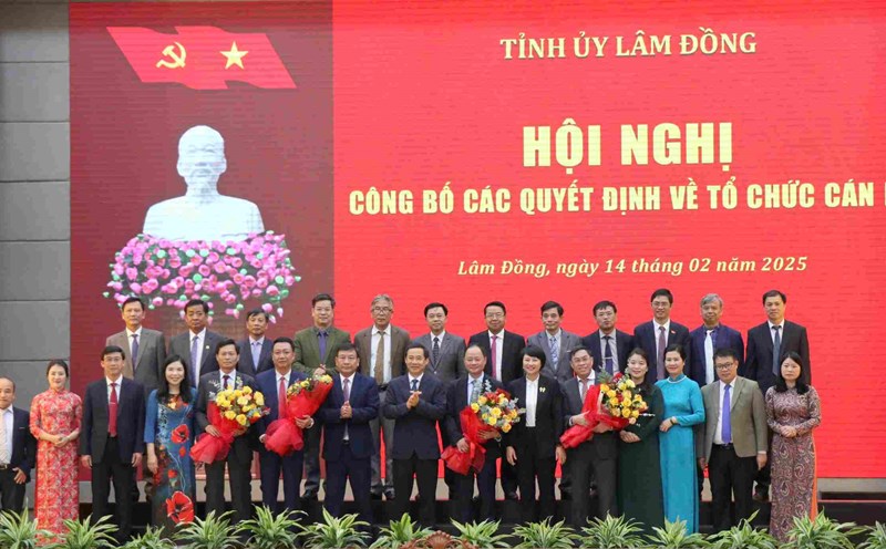 The Standing Committee of Lam Dong Provincial Party Committee decided to establish 2 new Party Committees under the Lam Dong Provincial Party Committee. Photo: Lam Hong