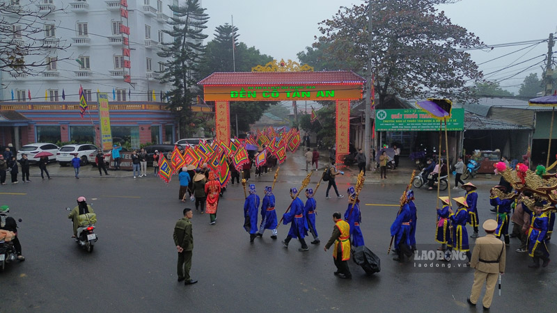 The Co Tan An Temple Ceremony attracts many people from all over the world to attend. Photo: Dinh Dai