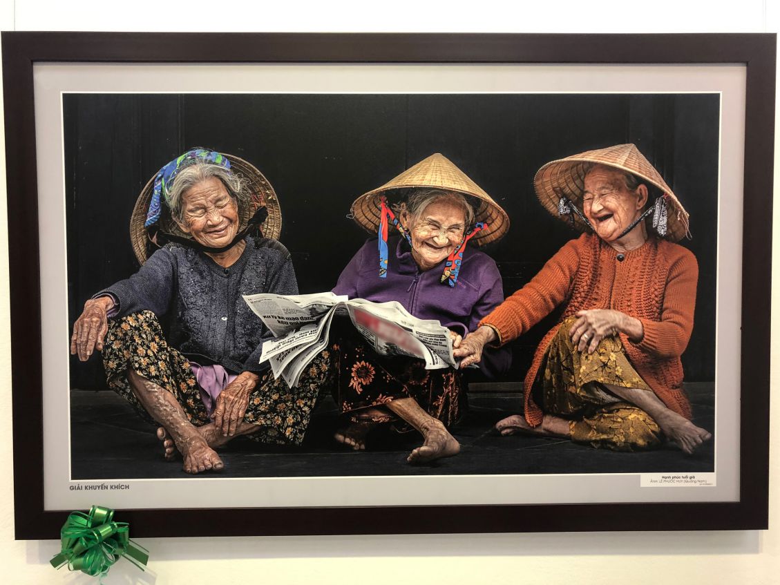 "Happiness of Aging" by Le Phuoc Huy (Quang Nam).