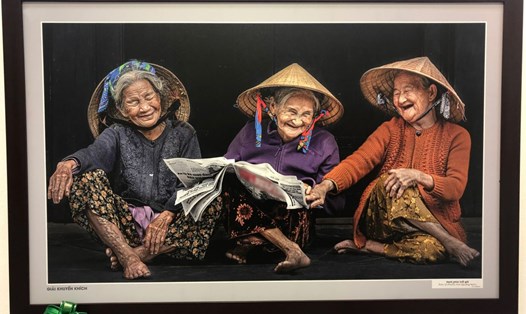 "Hạnh phúc tuổi già" của Lê Phước Huy (Quảng Nam).