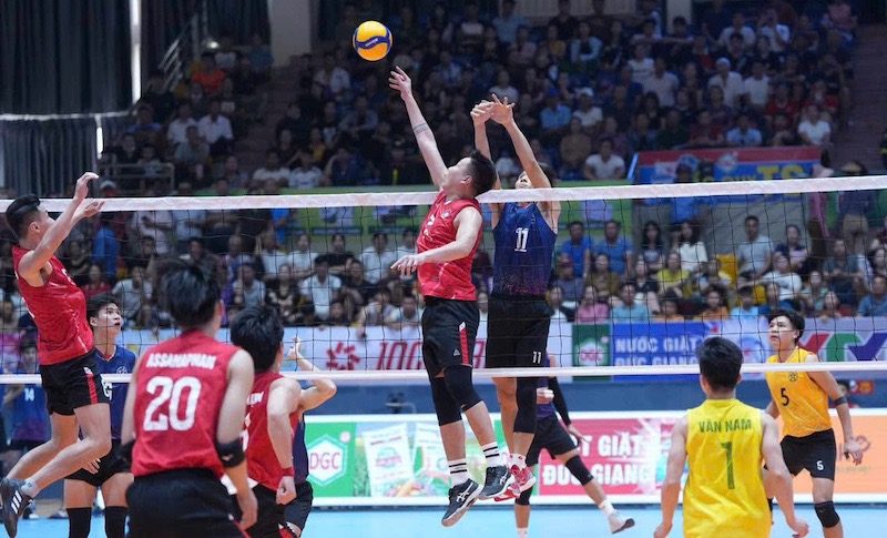 The 2025 National Volleyball Championship will take place from March 22 at Ninh Binh Stadium. Photo: VFV