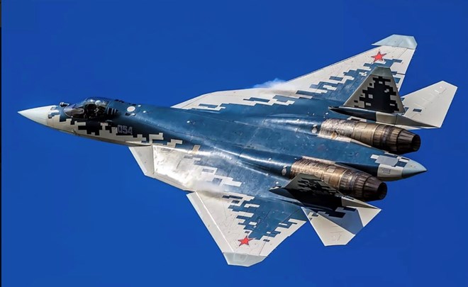 May bay chien dau tang hinh Su-57. Anh: Rosoboronexport