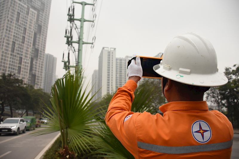 Lịch cắt điện ngày 15.2 trên địa bàn Hà Nội. Ảnh: EVN