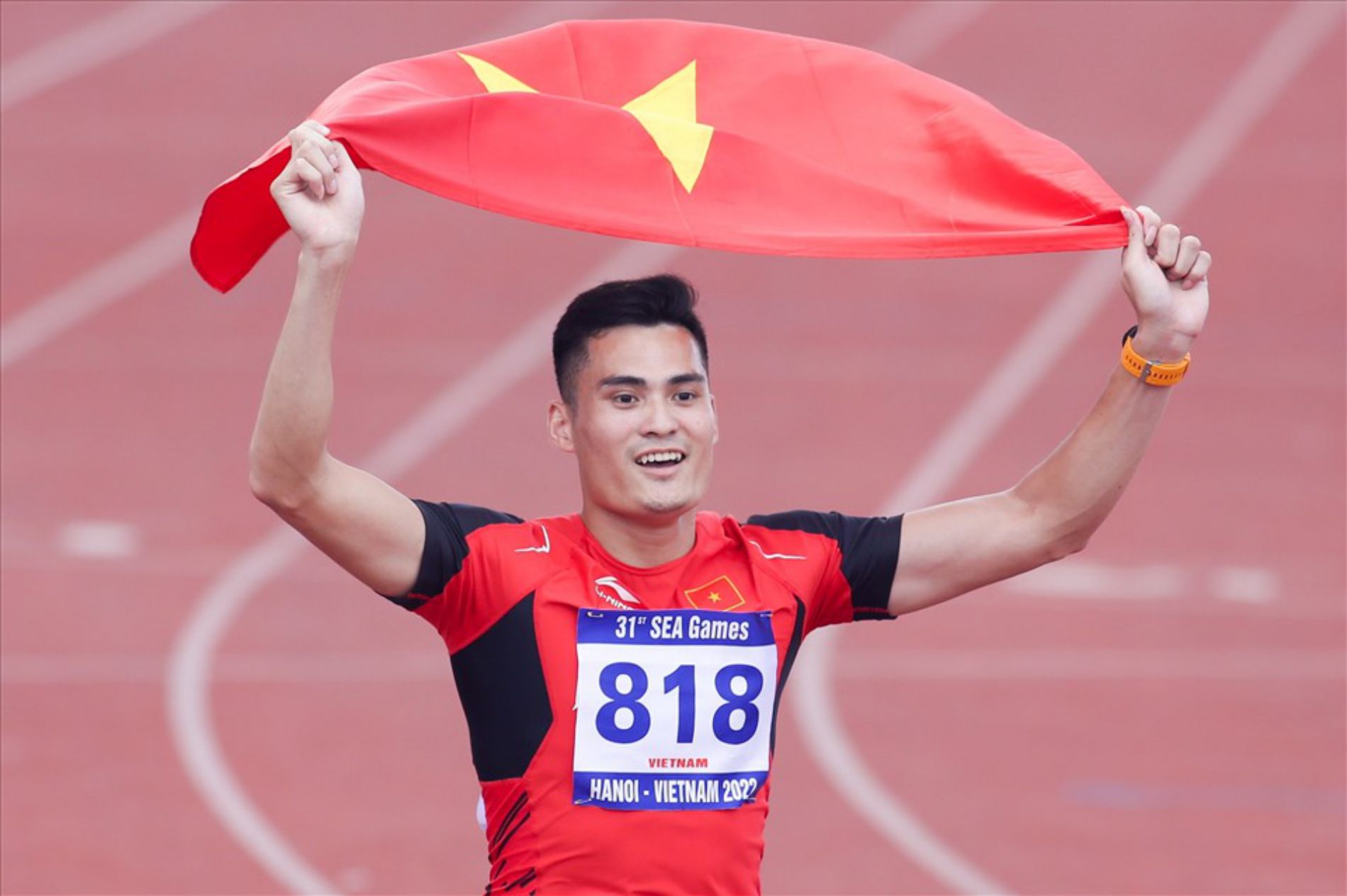 Quach Cong Lich when he was still playing for the Vietnam Athletics Team. Photo: Thanh Vu