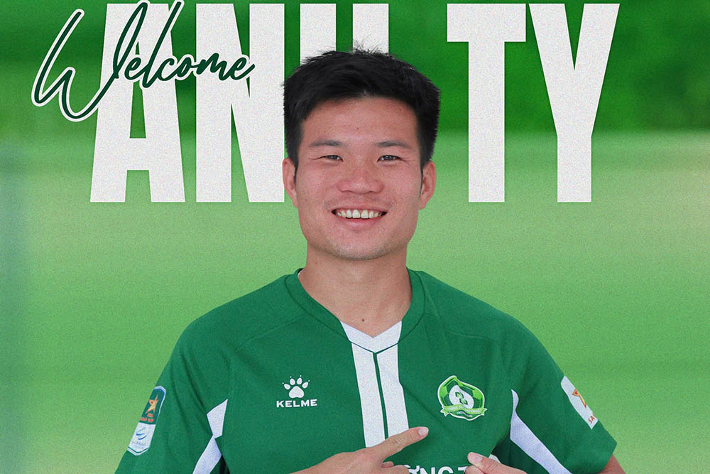 Tong Anh Ty joined Truong Tuoi Binh Phuoc club. Photo: BPFC