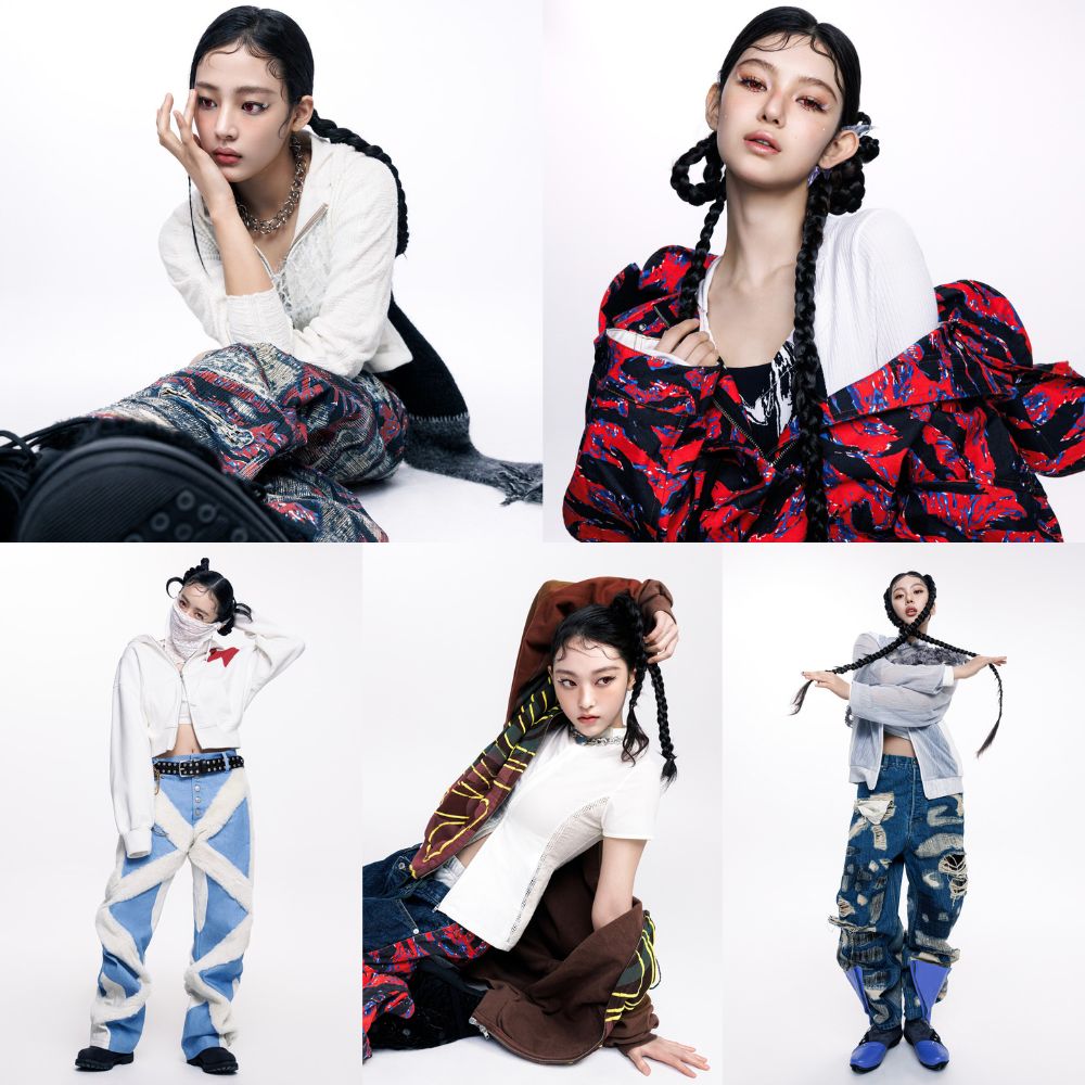 NJZ tung hinh anh quang ba sau khi cong bo ten nhom moi. Anh: Instagram