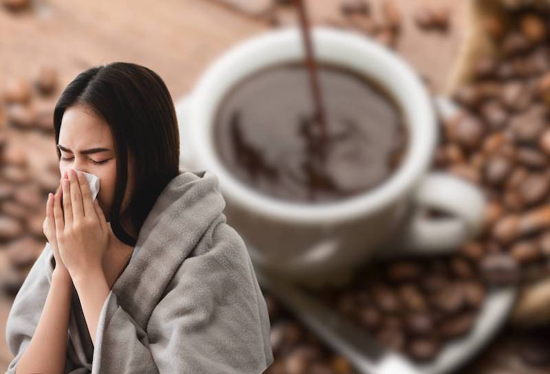 Reasons why people with influenza A should stay away from coffee. Graphics: Huong Giang