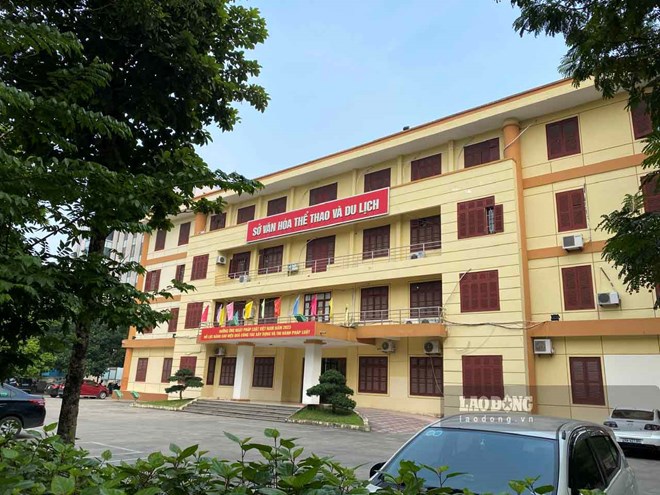 Headquarters of the Department of Culture, Sports and Tourism of Bac Ninh province. Photo: Van Truong