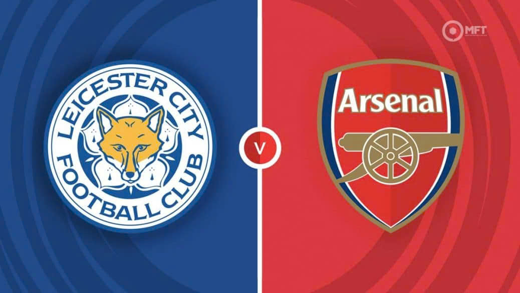 Leicester face Arsenal in the Premier League. Photo: MFT