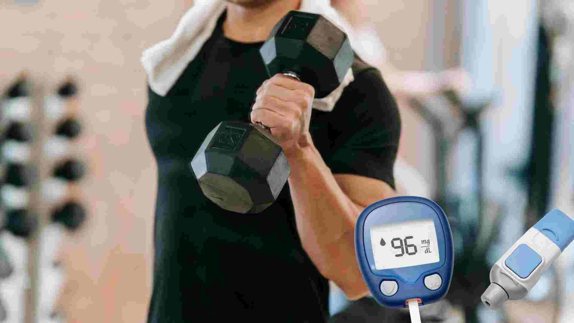 Strength training is good for controlling blood sugar. Graphics: Ha May