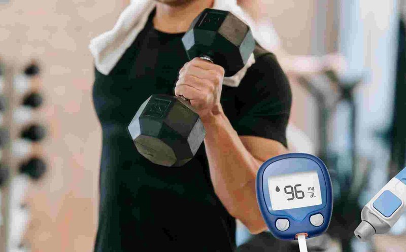 Strength training is good for controlling blood sugar. Graphics: Ha May