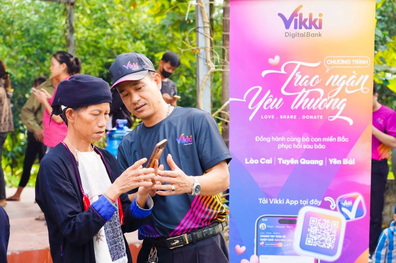 Vikki Digital Bank has had the journey of Giving thousands of love and bringing digital banking utilities closer to the people of the highlands. Photo source: VIkki dsi