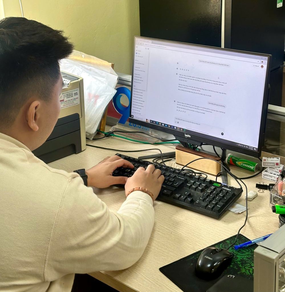 People with good AI are sought after and have very competitive income. Photo: Quynh Chi