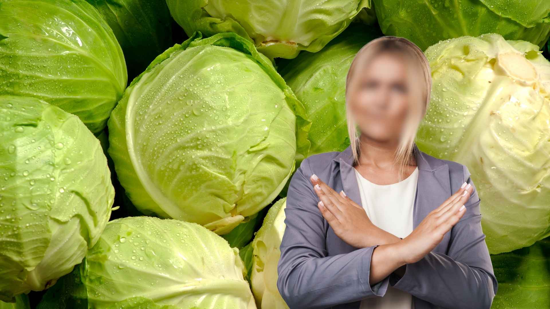 Cabbage is good but sick to some people