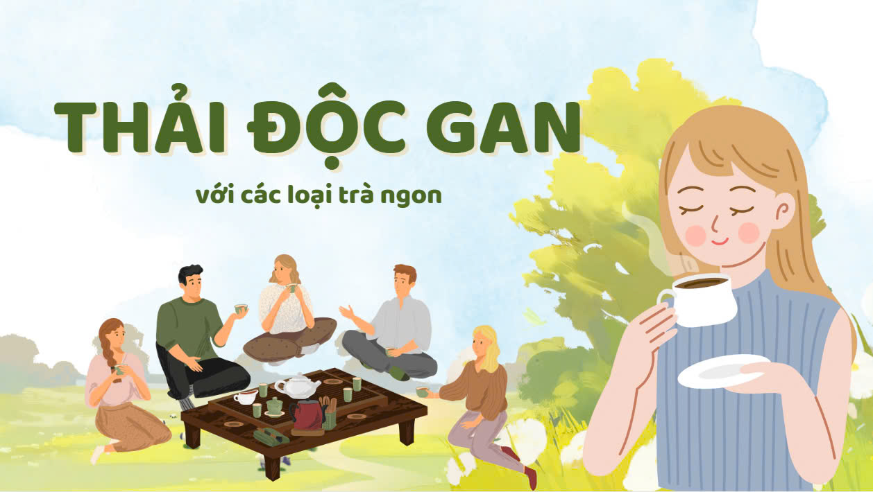 Detoxify the liver with delicious teas