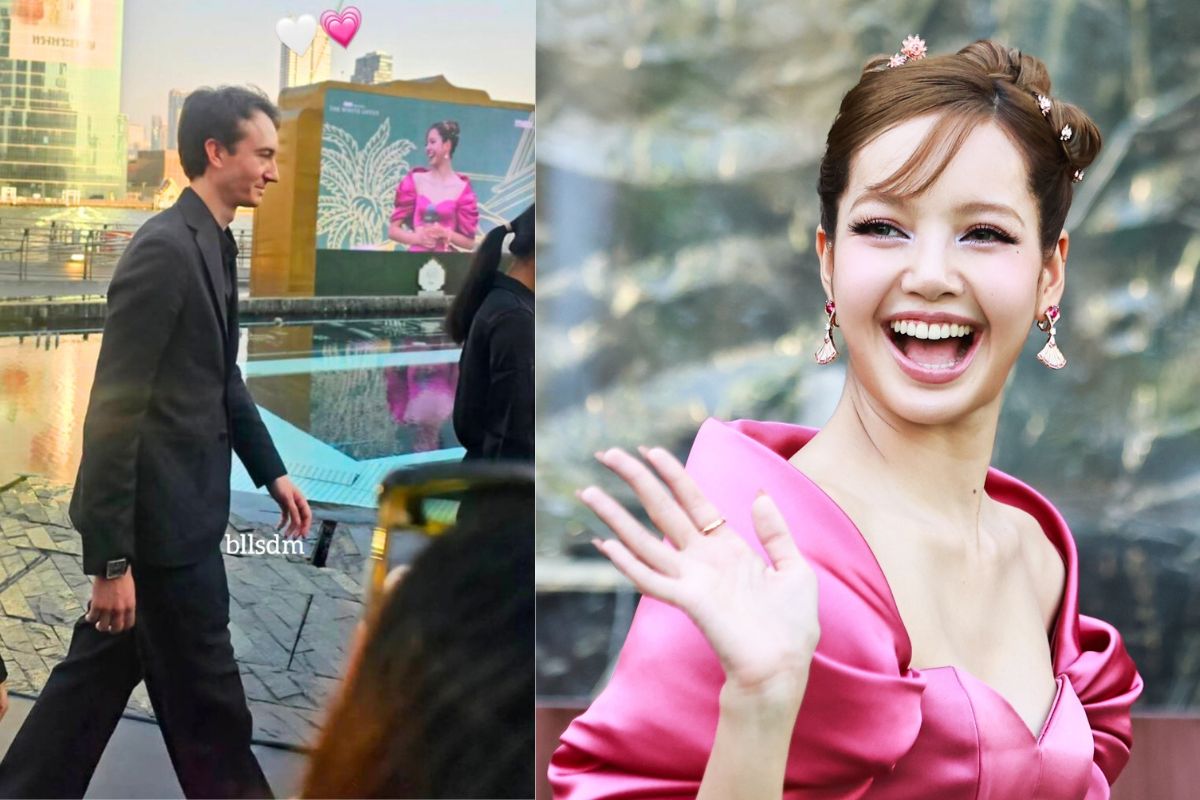 Frederic Arnault was present at the premiere of Lisa's "The White Lotus 3" in Thailand. Photo: X