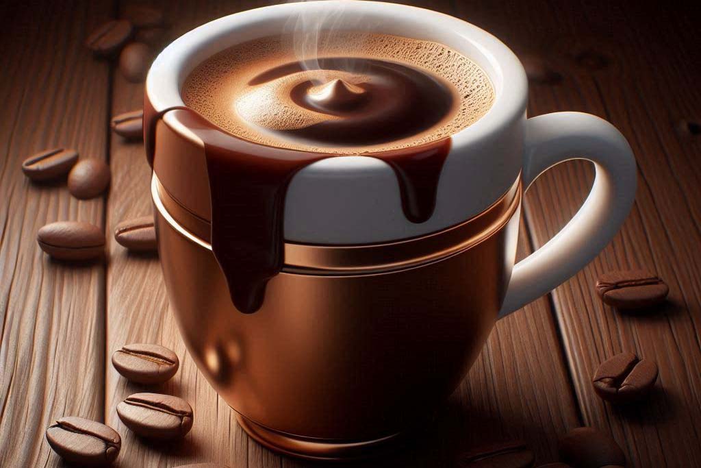 Bullet coffee is not suitable for people with diabetes. Photo - AI: Ngoc Thuy