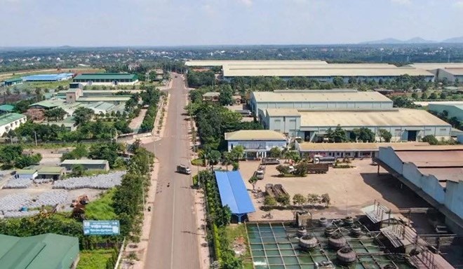 The land fund in Hoa Phu Industrial Park has been basically filled, Dak Lak is implementing the opening of new industrial parks and clusters. Photo: Phan Tuan