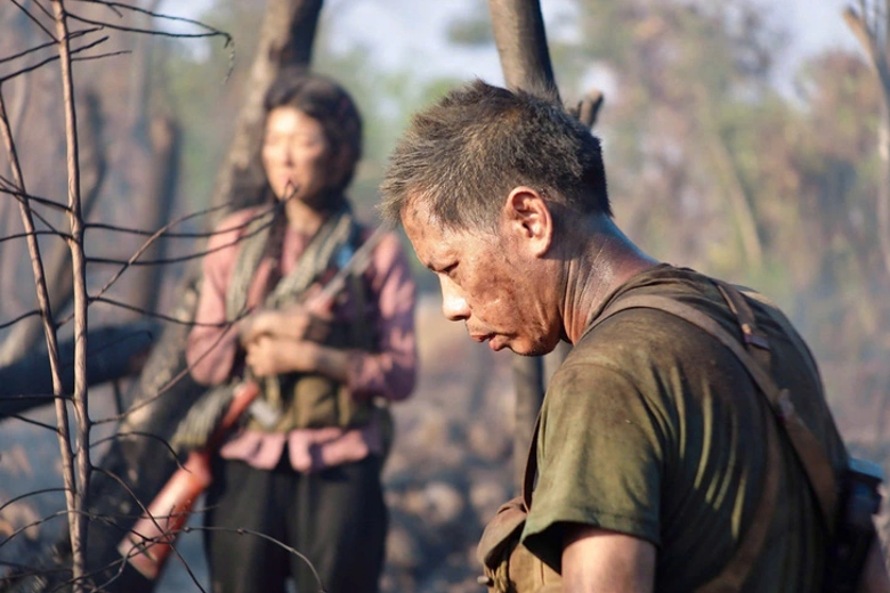 Canh trong phim “Dia dao: Mat troi trong bong toi“. Anh: Nha san xuat