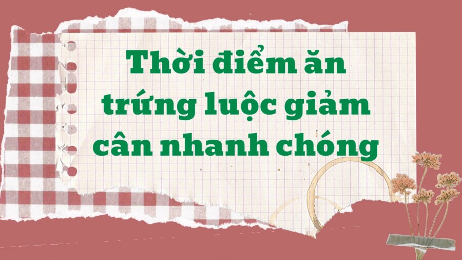 Time to eat boiled eggs to lose weight quickly