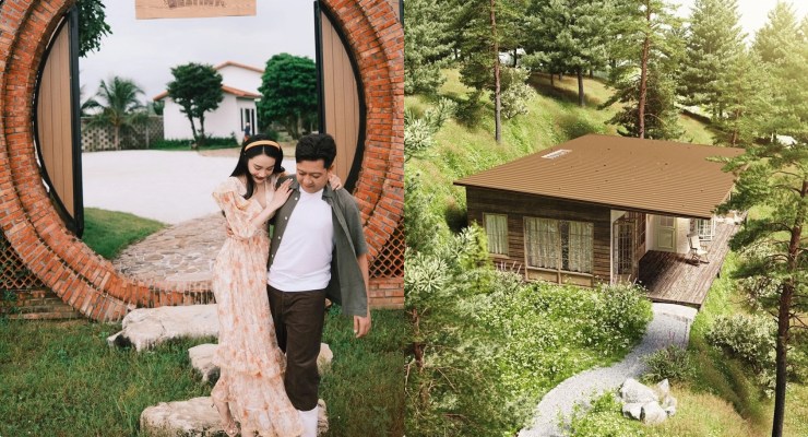 Truong Giang and Nha Phuong are in a relationship in Da Lat. Photo: Provided by the character.