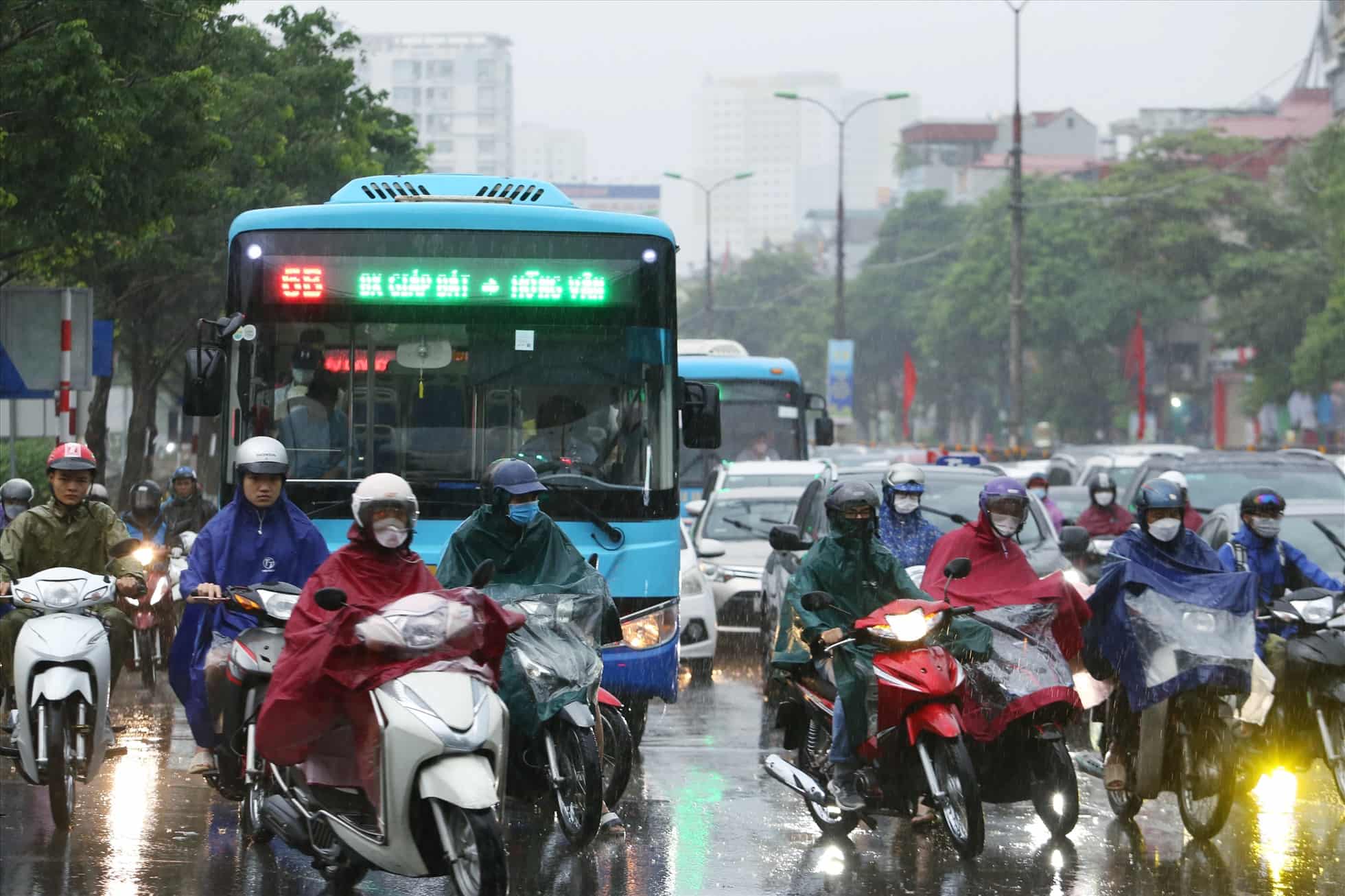 Du bao thoi tiet mien Bac co mua do khong khi lanh do bo. Anh: LDO 