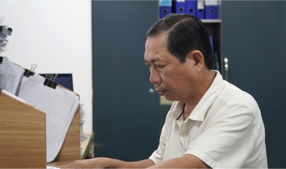 Mr. Hoang is an exemplary Party member, with many useful emulation initiatives. Photo: Nguyen Anh