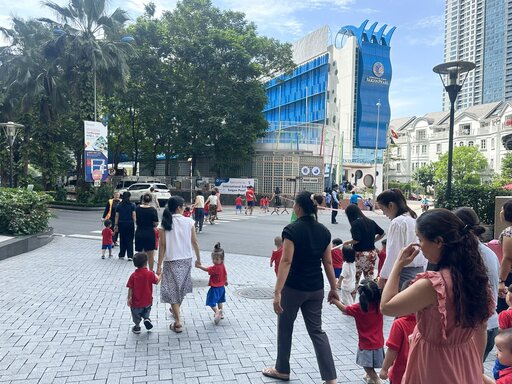 Due to difficulties in enrollment, Saigon Pearl International School (ISSP) will stop operating. Photo: School.