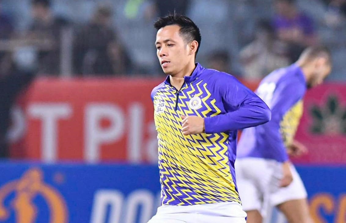 Tien dao Van Quyet vua gia han hop dong voi Ha Noi FC, thi dau them 3 mua giai nua. Anh: Minh Dan