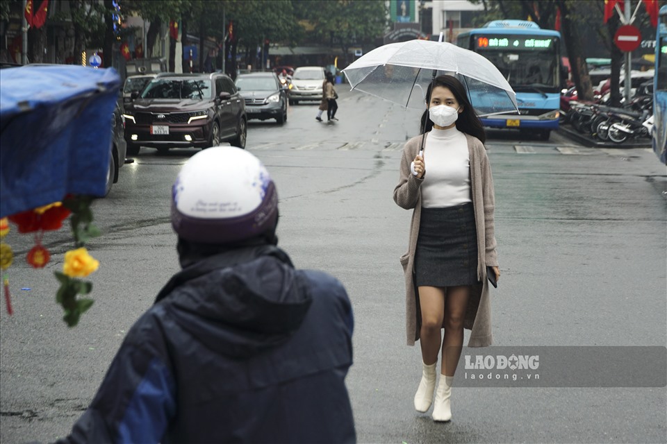 Du bao thoi tiet Ha Noi co mua trong dot khong khi lanh tang cuong. Anh: Thien Nhan