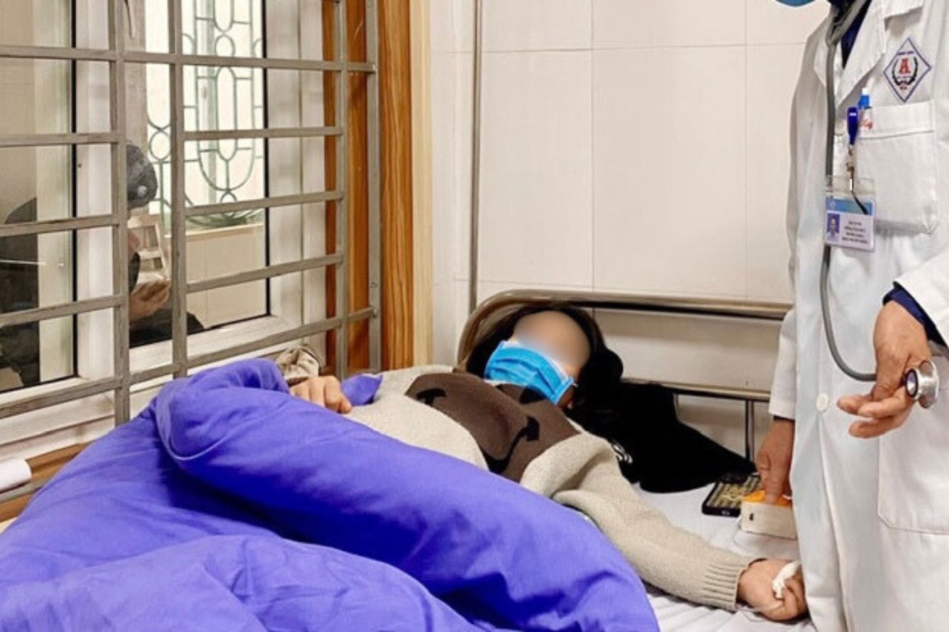 The number of influenza A cases in Thai Nguyen in the first months of 2025 tends to be younger. Photo: Ha Lien.