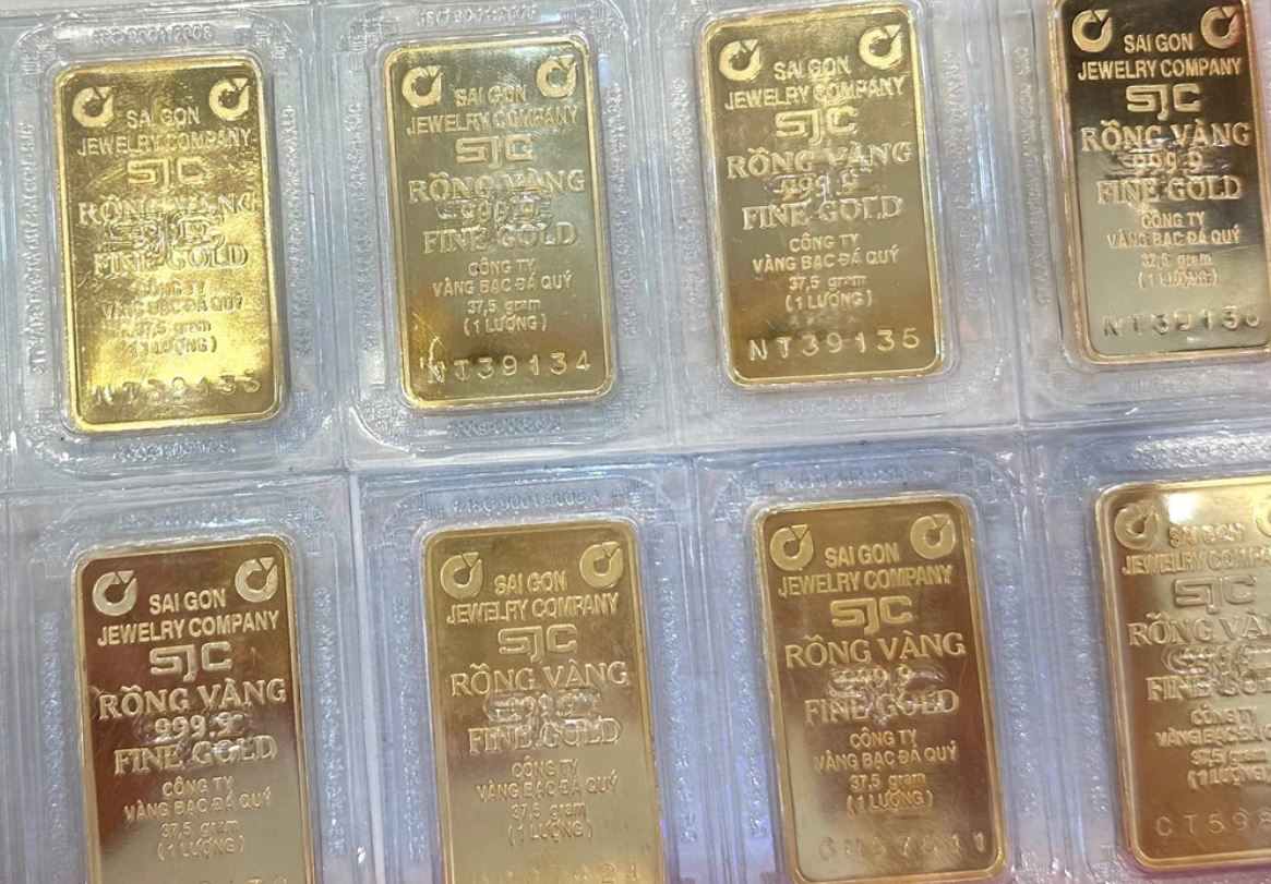 World gold price forecast to reach 3,500 USD/ounce. Photo: VNA