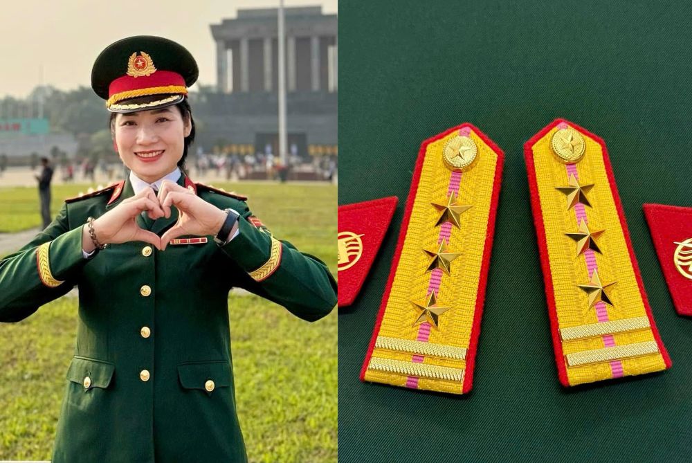 Former national volleyball player Pham Thi Yen. Photo: Facebook character