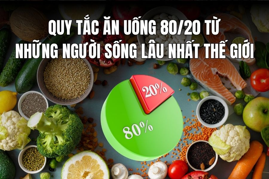 80/20 eating rules from the longest living people in the world