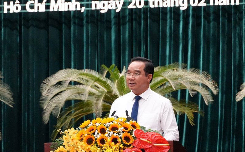 The Ho Chi Minh City People's Council elected Mr. Nguyen Van Duoc as Chairman of the City People's Committee. Photo: hochiminhcity.gov.vn