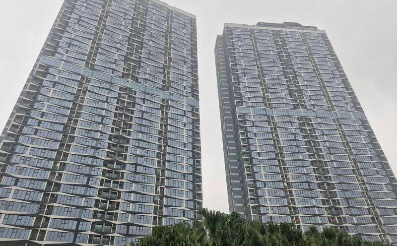 The Matrix Premium apartment project (Nam Tu Liem district, Hanoi). Photo: Thu Giang