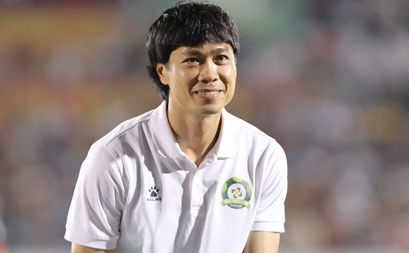Striker Nguyen Cong Phuong expressed his desire to wear the Vietnam national team jersey. Photo: Thanh Vu