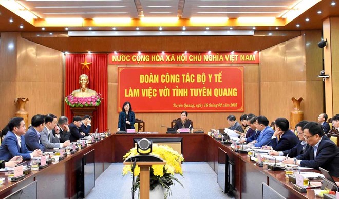 Tuyên Quang đề xuất ký hợp tác với các bệnh viện Trung ương