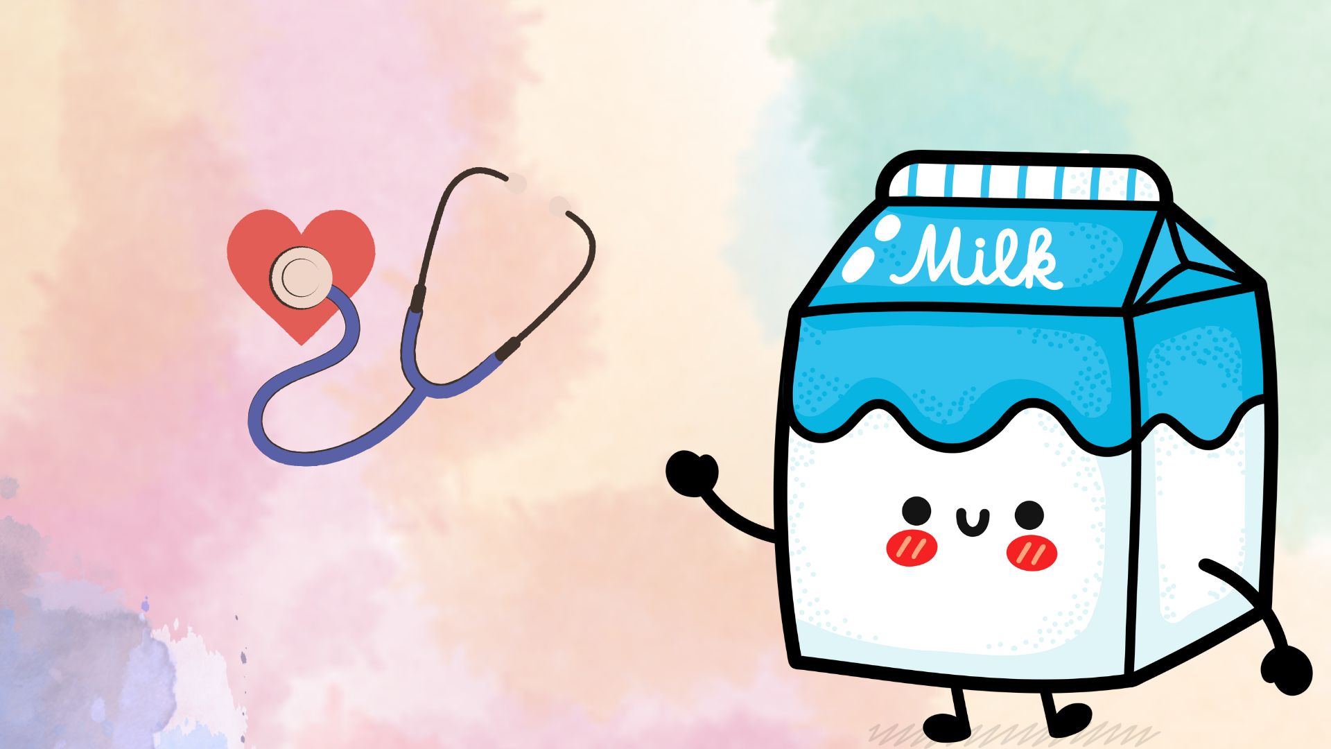 Drinking milk regularly helps strengthen the immune system. Graphic photo: HUENG SON