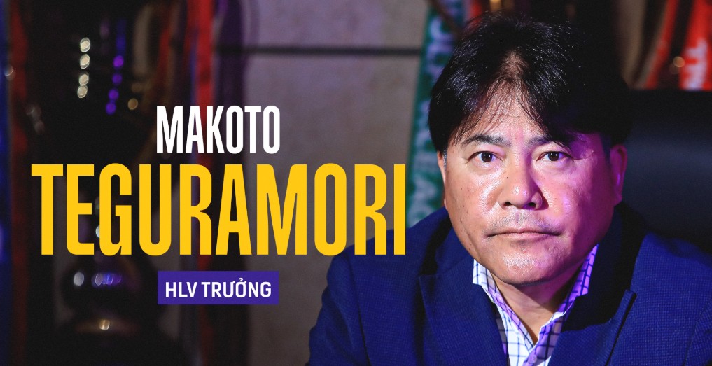 Hanoi FC announced new head coach Makoto Teguramori. Photo: HNFC