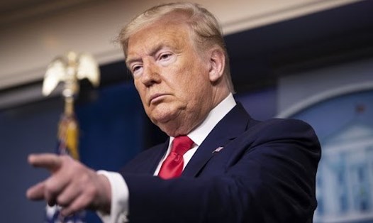 Tổng thống Mỹ Donald Trump. Ảnh: Xinhua