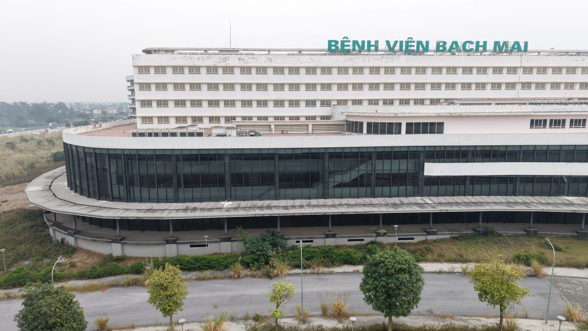 Bach Mai Hospital Project, Facility 2. Photo: Trung Du