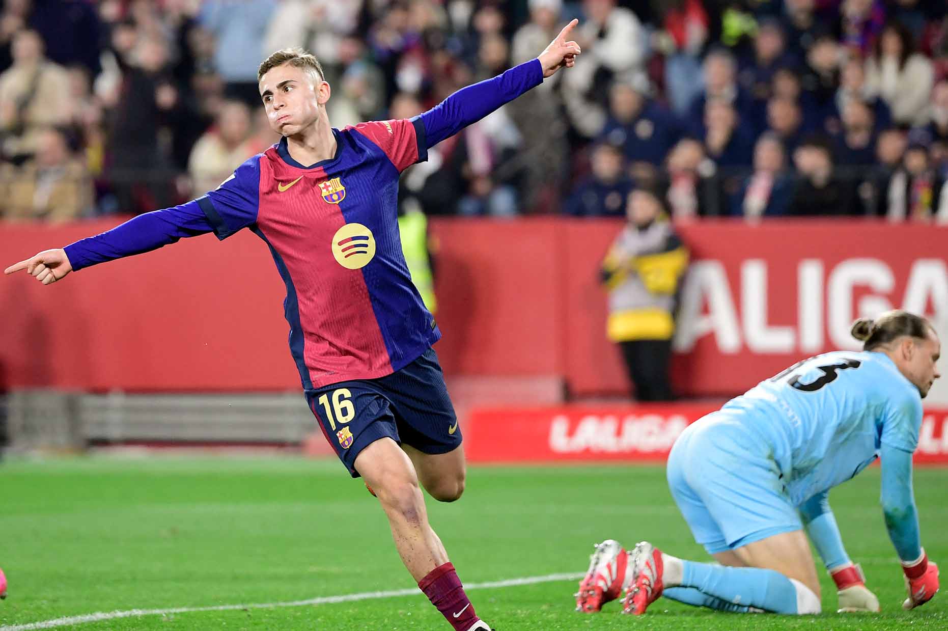 Barcelona have just destroyed both Villarreal and Sevilla. Photo: AFP