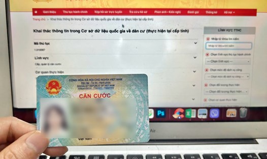 Theo Bộ Công an, tại Điều 19 Luật Căn cước năm 2023, mọi công dân Việt Nam được cấp thẻ căn cước. Ảnh minh họa: Hương Nha