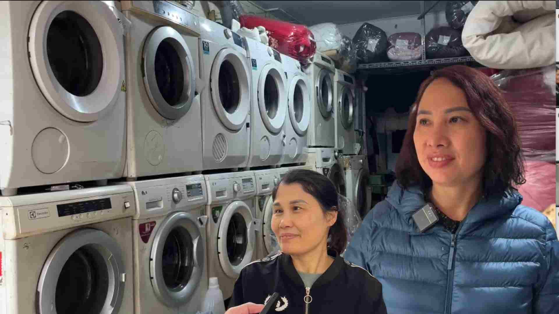 Laundry services are a "selling" in the wet season